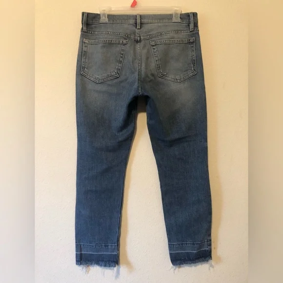 Le Boy Wide Release Hem Jeans in Klinedale - Picture 3 of 10